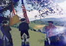 SAR soldiers at Horseshoe Cemetery Pembroke Virginia '99 reunion